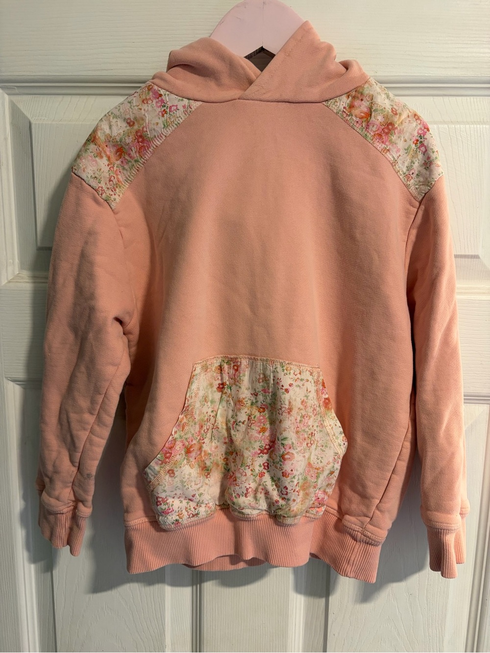 Bonpoint Liberty print hooded sweatshirt size 8